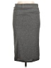 Apt. 9 Solid Gray Casual Skirt Size M - photo 2