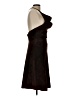 Tocca 100% Leather Brown Cocktail Dress Size 8 - photo 4