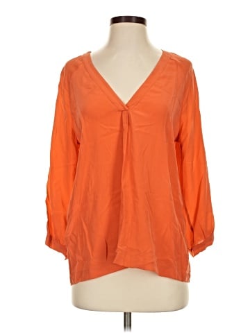 Joie 3/4 Sleeve Silk Top (view 1)