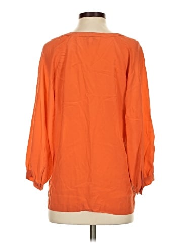 Joie 3/4 Sleeve Silk Top (view 2)