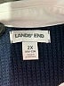 Lands' End 100% Cotton Stripes Blue Pullover Sweater Size 2X - photo 7