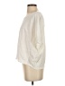 Eileen Fisher Ivory Short Sleeve Top Size S - photo 5