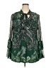 Cato Paisley Green Long Sleeve Blouse Size 18 - photo 1