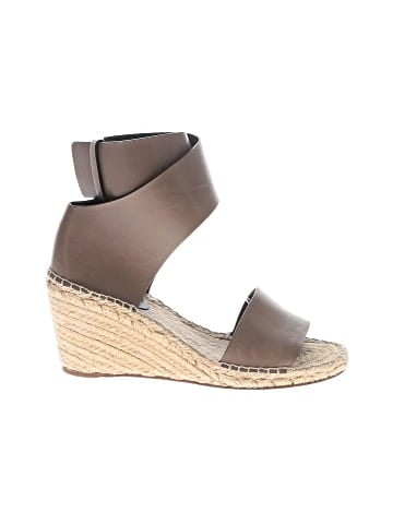 Céline Leather Espadrille Wedges (view 1)