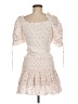 LoveShackFancy Hearts Ivory Cocktail Dress Size M - photo 2