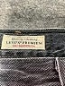 Levi's Chevron-herringbone Black Gray Jeans Size 25 waist - photo 7