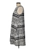 AB Studio Graphic Gray Casual Dress Size L - photo 5