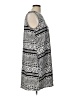 AB Studio Graphic Gray Casual Dress Size L - photo 4