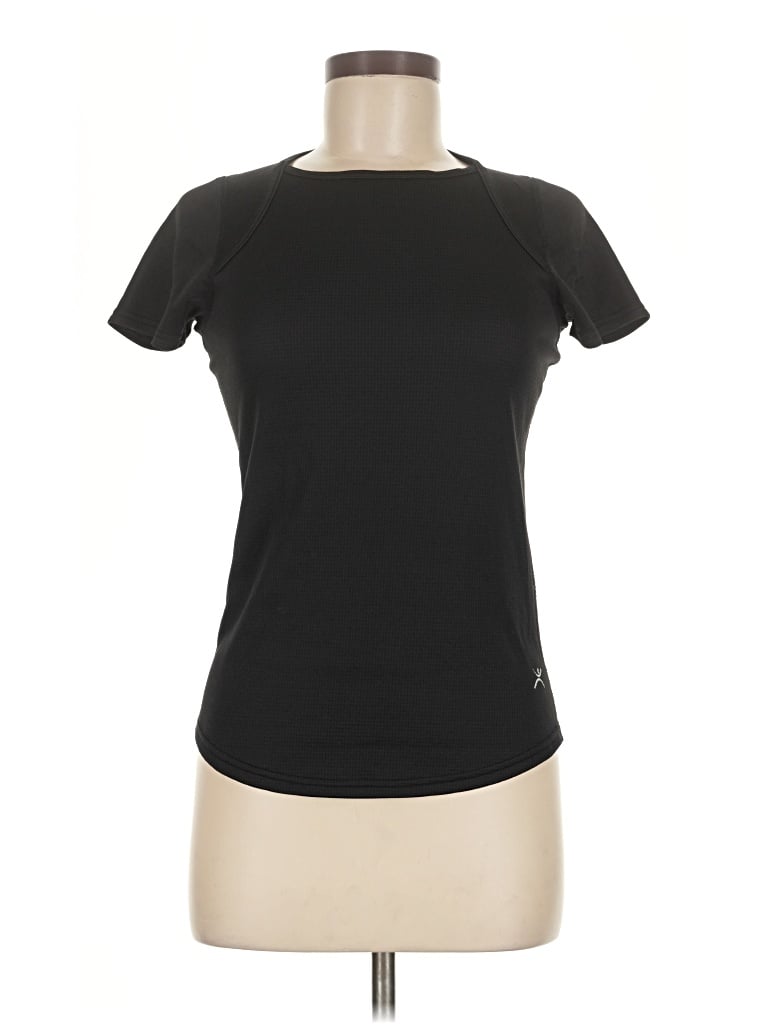 Pre-owned Assorted Brands Active T-shirt In Black