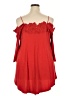 Denim 24/7 Red 3/4 Sleeve Blouse Size 22 - photo 2