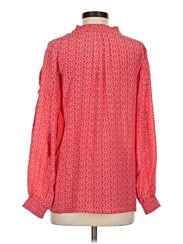 Rungolee Long Sleeve Silk Top (view 2)