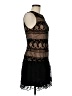 Alice + Olivia 100% Polyester Checkered-gingham Color Block Floral Paisley Stripes Tan Black Cocktail Dress Size 6 - photo 4