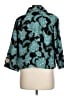 Jaclyn Smith Paisley Teal Jacket Size L - photo 2