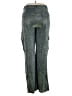 Finesse 100% Polyester Chevron-herringbone Green Cargo Pants Size XL - photo 2