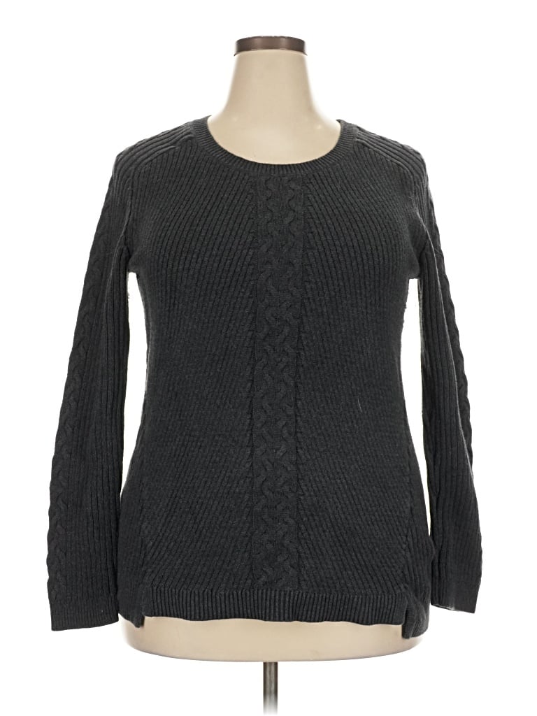 Pre-owned Nautica Pullover Sweater In Gray