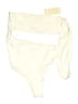 Ris-K Swim Solid Ivory Swimsuit Bottoms Size S - photo 1