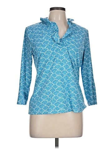 J. McLaughlin 3/4 Sleeve Blouse (view 1)