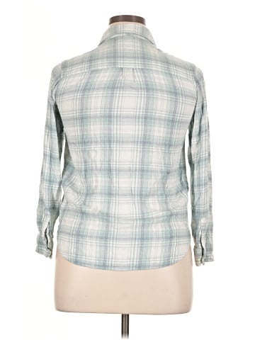 The Commons 3/4 Sleeve Button-Down Shirt (view 2)