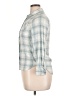 The Commons Plaid Teal 3/4 Sleeve Button-Down Shirt Size XL - photo 5