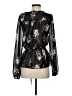 Libian Black Long Sleeve Blouse Size S - photo 2