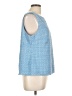 Ricki's Blue Sleeveless Blouse Size L - photo 4