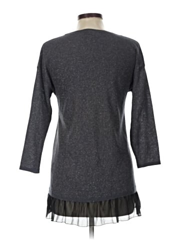August Silk Pullover Sweater (view 2)