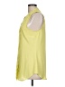 Meadow Rue 100% Polyester Yellow Sleeveless Blouse Size 10 - photo 5