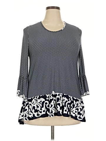 Moa Moa 3/4 Sleeve Top (view 1)