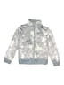 Nike 100% Polyester Silver Zip Up Hoodie Size 4T - photo 1