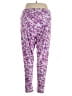 Lularoe Floral Purple Active Pants Size 1X (Tall & Curvy) - photo 2
