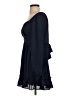 Unbranded 100% Polyester Solid Blue Cocktail Dress Size XS - photo 5