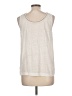 Ann Taylor Ivory Sleeveless Blouse Size L - photo 2