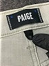 Paige Chevron-herringbone Gray Jeans Size 32 waist - photo 7