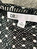 DR2 100% Polyester Polka Dots Black Short Sleeve Blouse Size S (petite) - photo 7