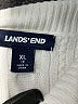 Lands' End 100% Cotton Ivory Turtleneck Sweater Size 18 - photo 7