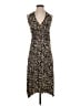 Max Studio Animal Print Brown Cocktail Dress Size S - photo 1
