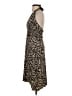 Max Studio Animal Print Brown Cocktail Dress Size S - photo 5