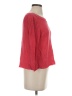 Eileen Fisher 100% Linen Red Pink Pullover Sweater Size XS - photo 4