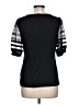 Zara Black 3/4 Sleeve Top Size L - photo 2