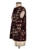 Anne Klein Burgundy Sleeveless Blouse Size S - photo 5