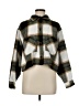 For The Republic 100% Polyester Plaid Green Jacket Size M - photo 1