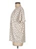 Ann Taylor Ivory Short Sleeve Blouse Size M - photo 5