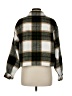 For The Republic 100% Polyester Plaid Green Jacket Size M - photo 2