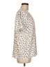 Ann Taylor Ivory Short Sleeve Blouse Size M - photo 4