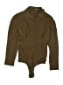 Zara Solid Brown Long Sleeve Button-Down Shirt Size M - photo 1