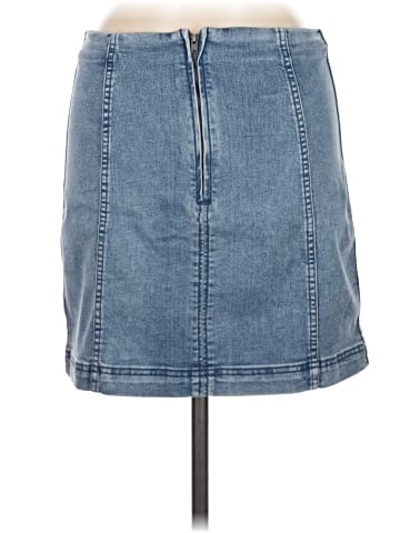 Free People Denim Skirt (view 2)