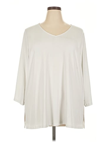 Susan Graver 3/4 Sleeve T-Shirt (view 1)