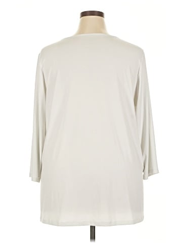 Susan Graver 3/4 Sleeve T-Shirt (view 2)
