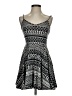 Forever 21 Print Black Casual Dress Size S - photo 1