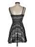 Forever 21 Print Black Casual Dress Size S - photo 2